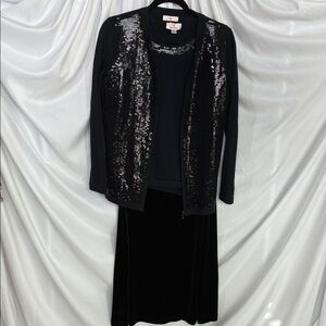 Quacker Factory Cardigan & Top